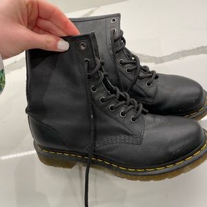 Dr. Martens combat boots (worn less than 5 times)